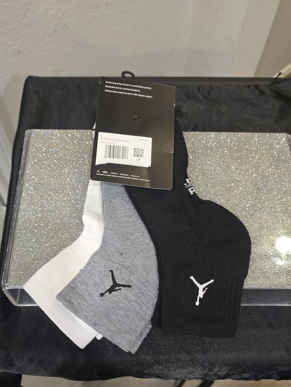 Jordan Everyday Dri-Fit 3-PK Ankle Socks